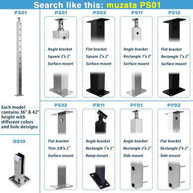 Cable Railing Post Products For EPS