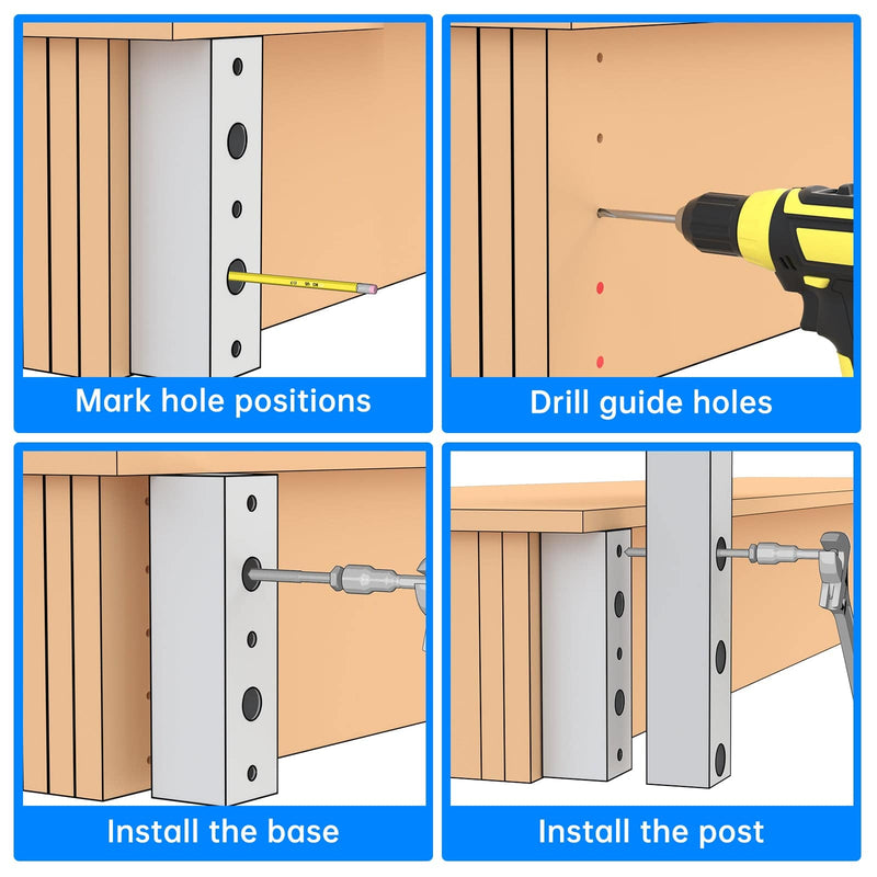 Load image into Gallery viewer, Muzata 2&quot; T304 Side Mount Bump Out Installation Accessories, PA24 SL4 - Muzata
