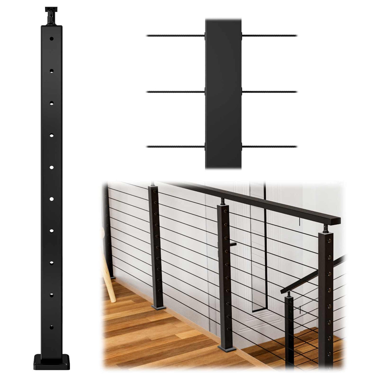 Shop All Cable Railing | Muzata Railing