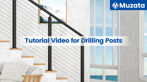 Tutorial video for drilling posts
