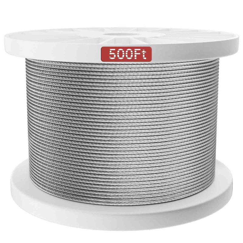 Load image into Gallery viewer, Muzata 1/8&quot; T316 Stainless Steel Wire Rope WR02 on Reel - Muzata
