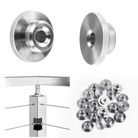 Muzata T316 Protector Sleeve for Metal Post for 1/8'' Wire Rope CR72
